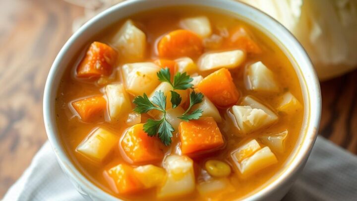 Die beste Kohlsuppendiät Rezept zum Abnehmen