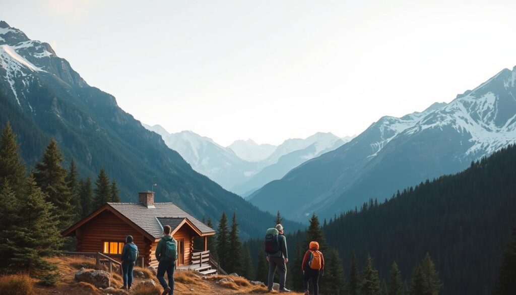 Fasten in den Bergen