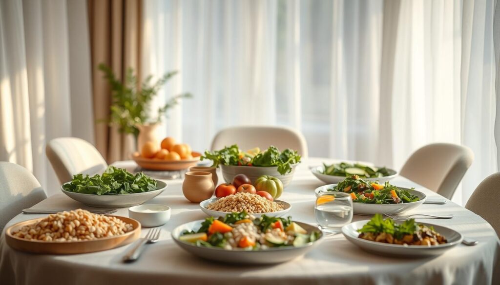 Fastenbrechen und Kostaufbau