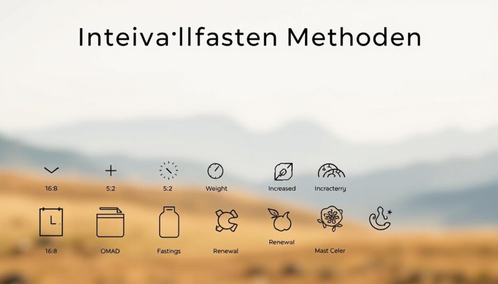 Intervallfasten Methoden