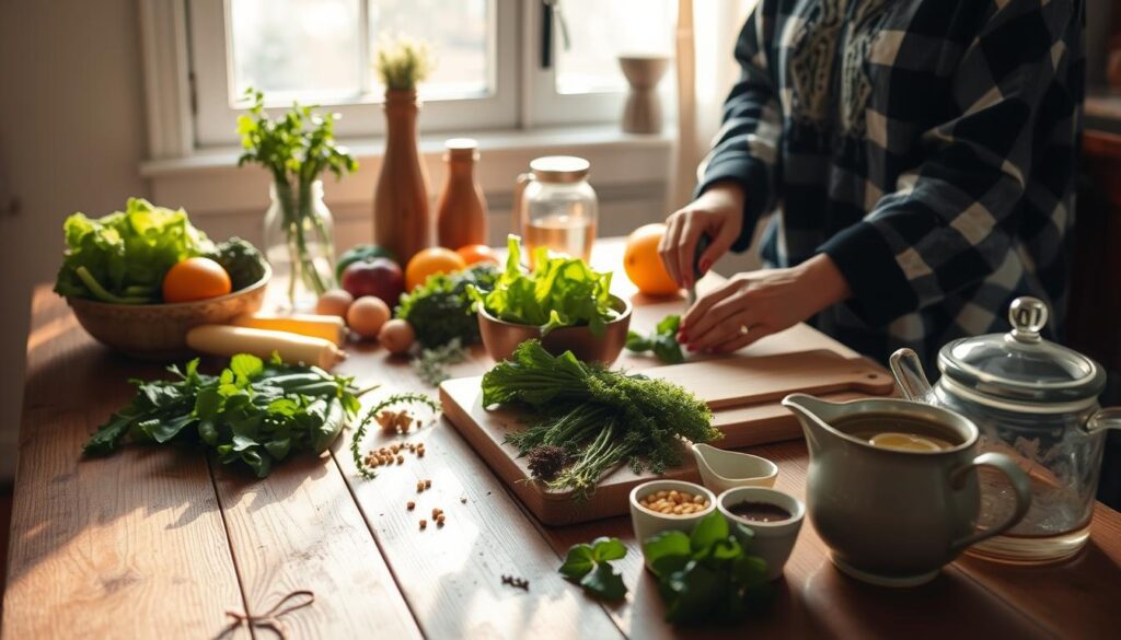 Vorbereitung der Fastenkur