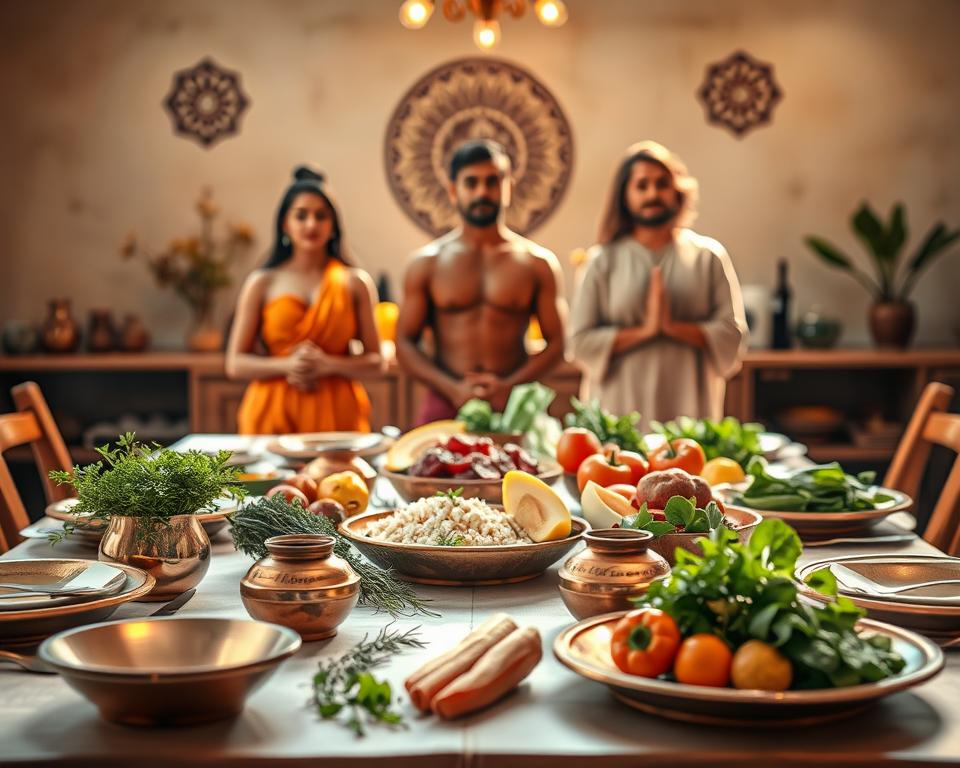 Ayurvedische Ernährung Dosha-Typen