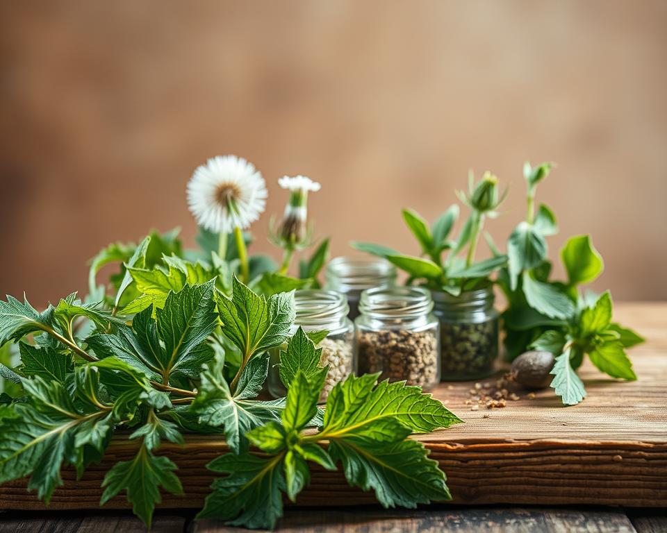 Entgiftende Kräuter für Tee
