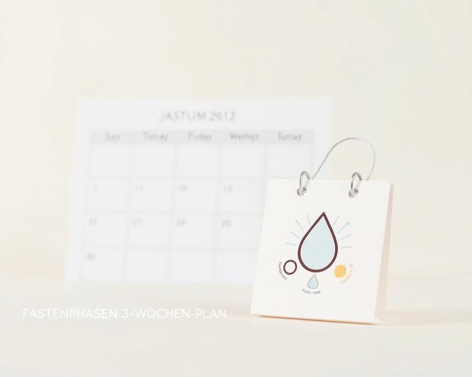 Fastenphasen 3-Wochen-Plan Fastenphasen 3-Wochen-Plan